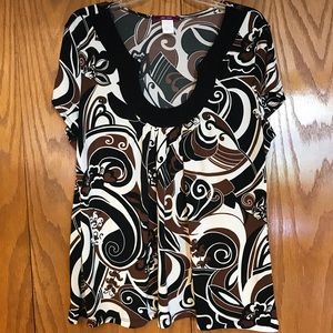 Dressy Short Sleeve Top